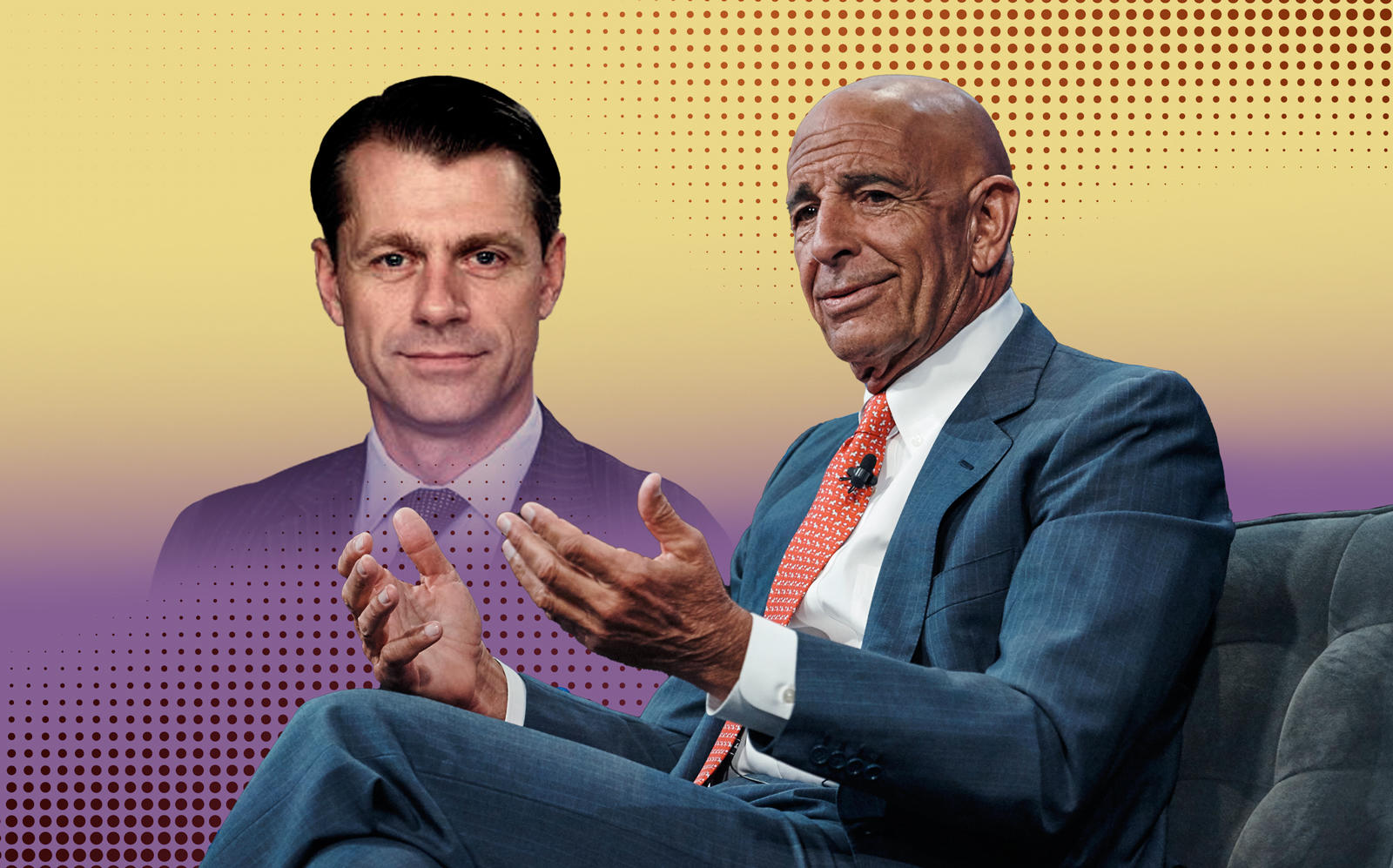 Brookfield’s Brian Kingston and Colony Capital's Tom Barrack (Getty, iStock)