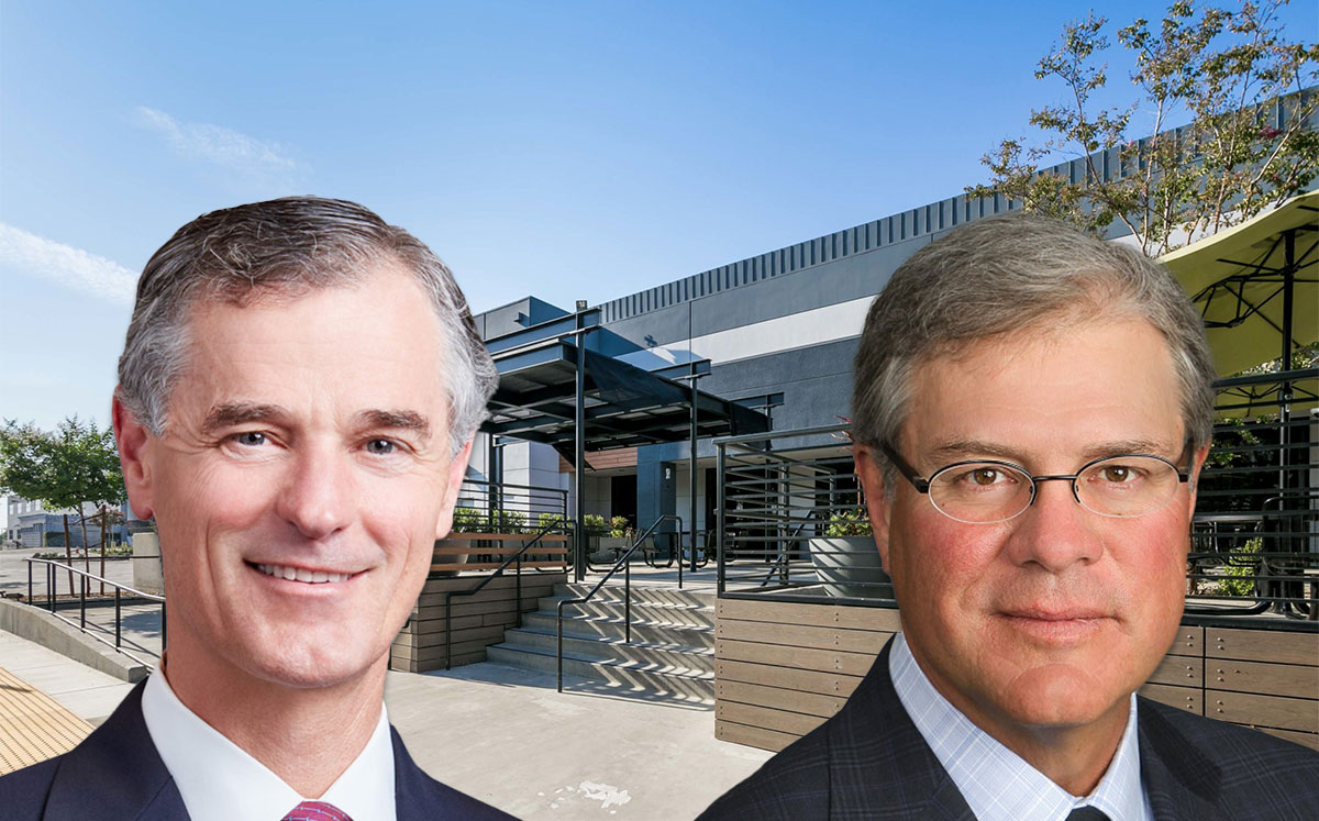 Menlo Equities’ Rick Holmstrom, Walton Street’s Eric Mogentale, and the campus