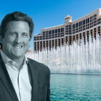 MGM CEO William Hornbuckle and the Bellagio resort