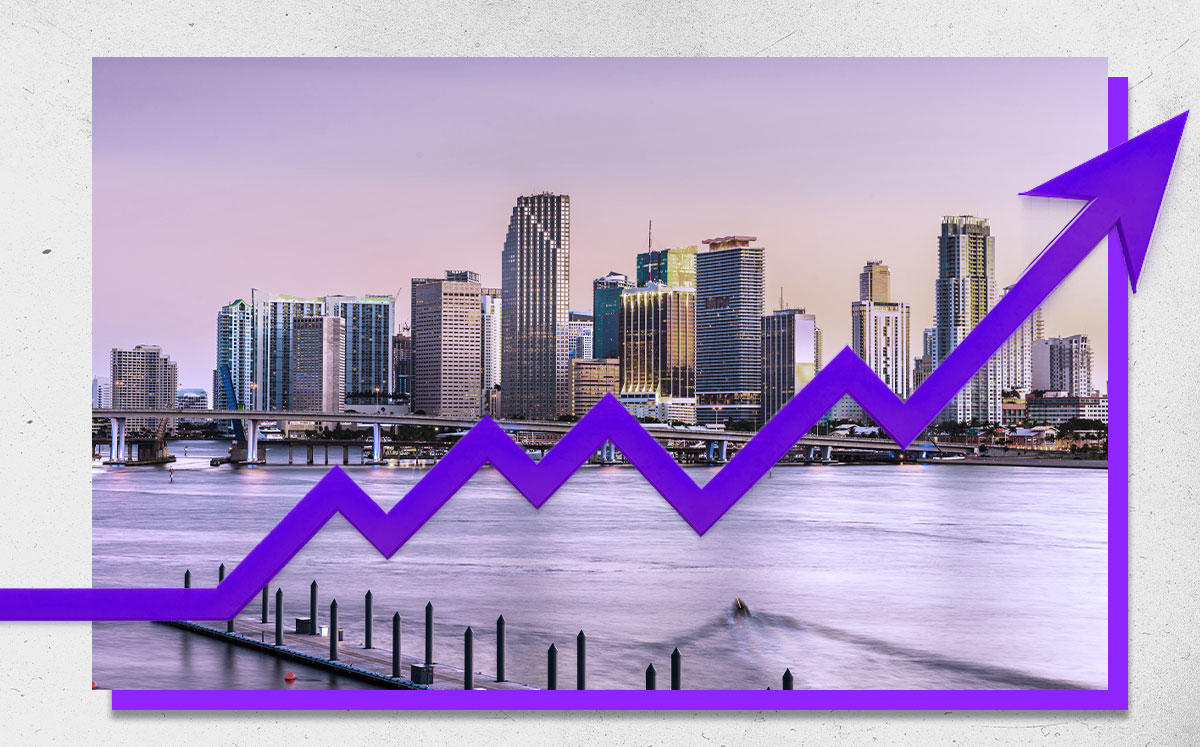 South Florida Resi Contracts Up in July (Credit: iStock)