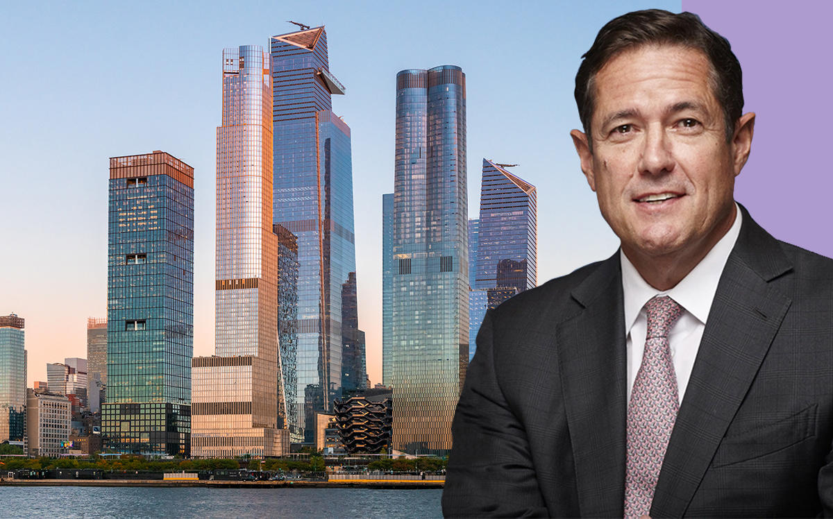 Barclays CEO Jes Staley and Hudson Yards (Getty)