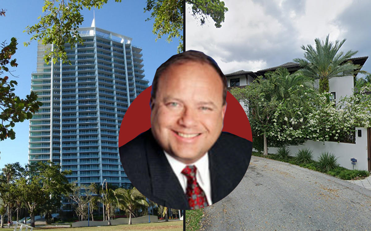 Jonathan Kislak with the Grosvenor House condos and 3570 Battersea Road (Flickr, Google Maps)