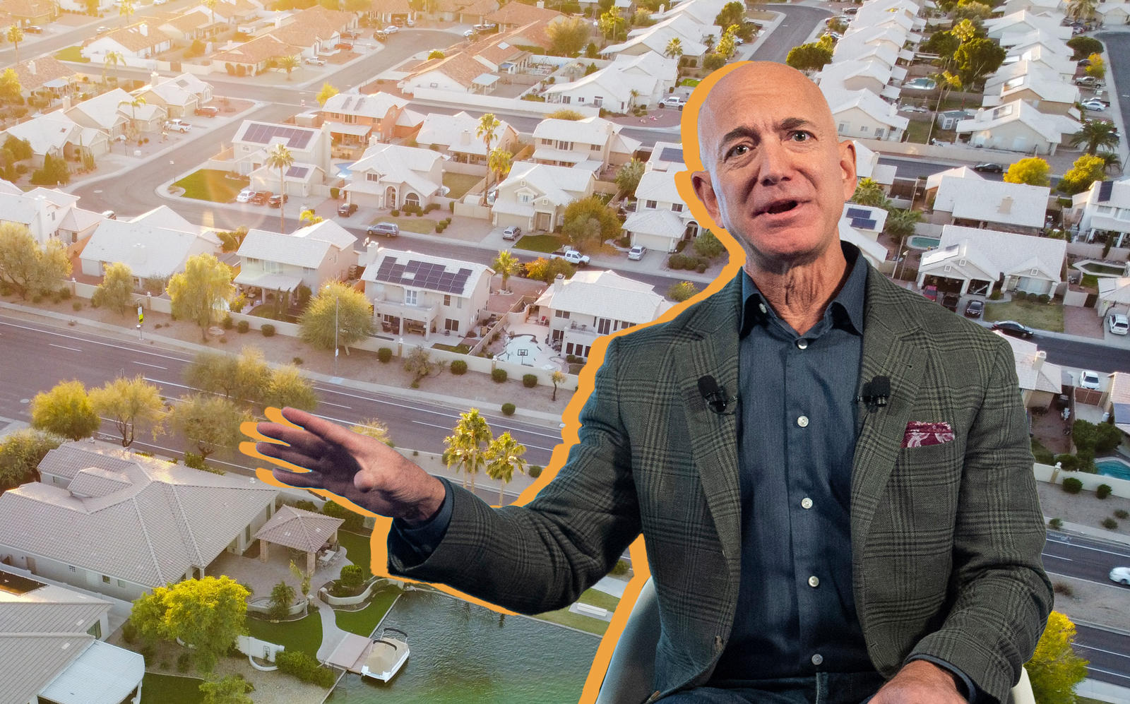 Amazon CEO Jeff Bezos (Getty; Unsplash)