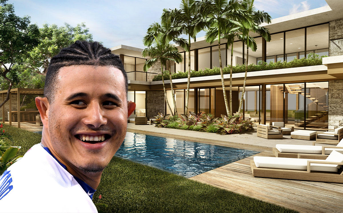 Manny Machado & 9261 School House Road (Credit: Harry How/Getty Images)