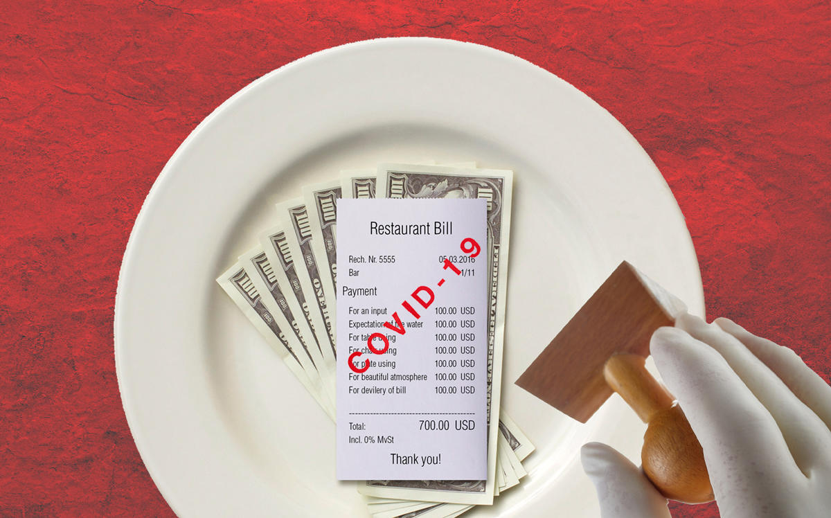 Officials will consider a measure that would temporarily allow restaurants to increase individual customer’s bills by up to 10 percent. (iStock)