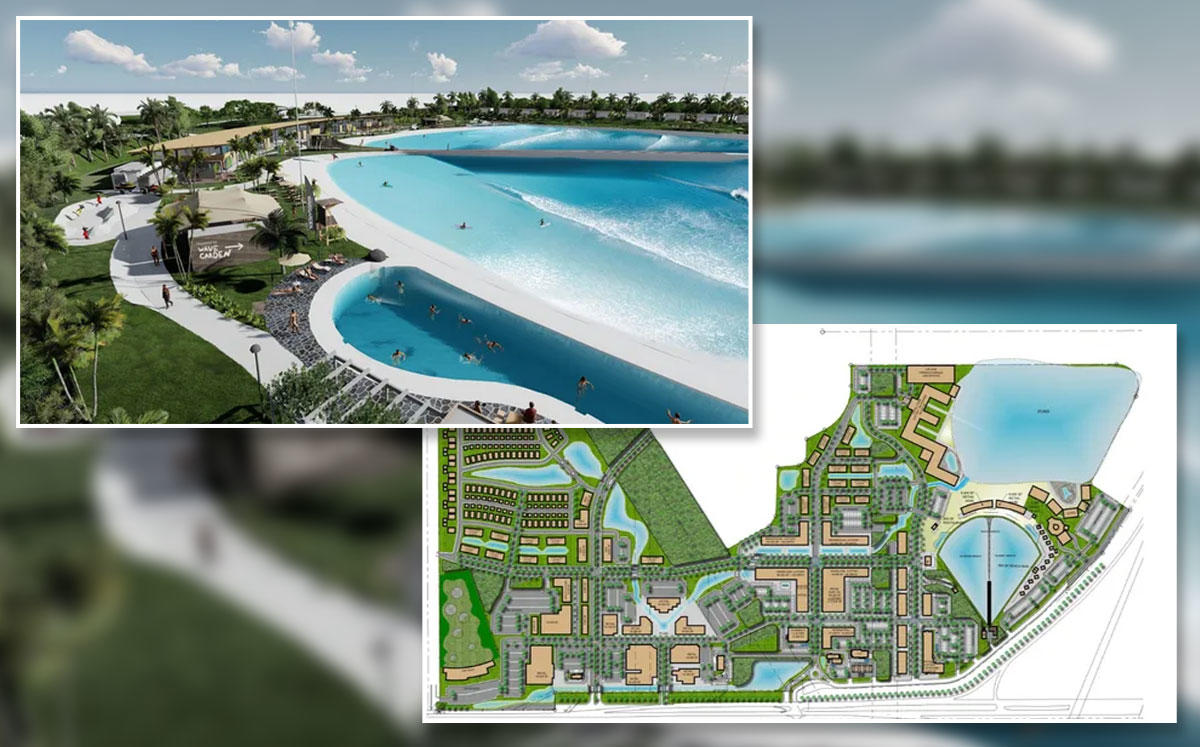 A rendering of the WaveGarden (Credit: Bohler via TCPalm)