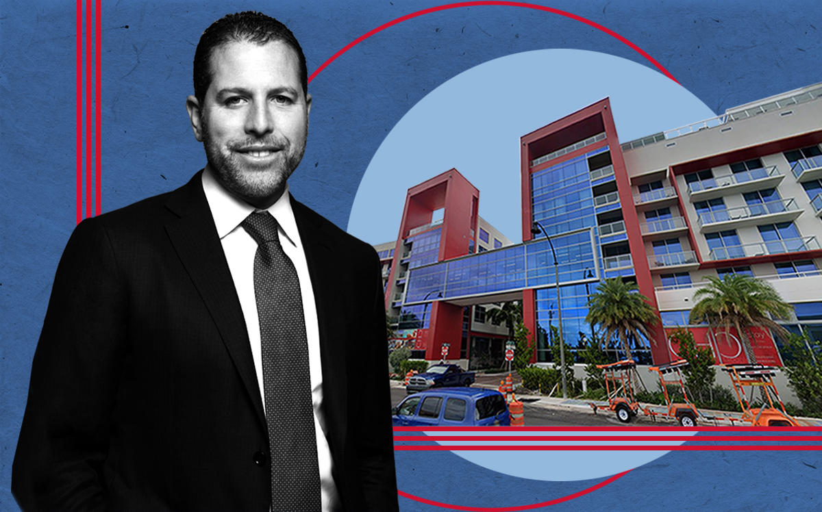 Josh Zegen of Madison Realty Capital and 777 North Ocean Drive, Hollywood (Google Maps)