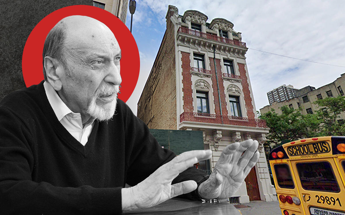 Milton Glaser and 207 East 32nd Street (Getty, Google Maps)