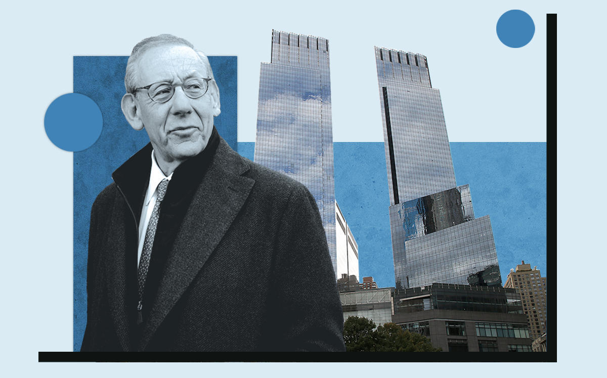 Stephen Ross and Time Warner Center (Getty)