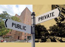 Tension rises as public housing gets private management