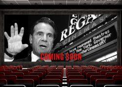 Gov. Andrew Cuomo announced that movie theaters in some New York counties can reopen, but NYC’s theaters are excluded for now. (Getty; iStock)