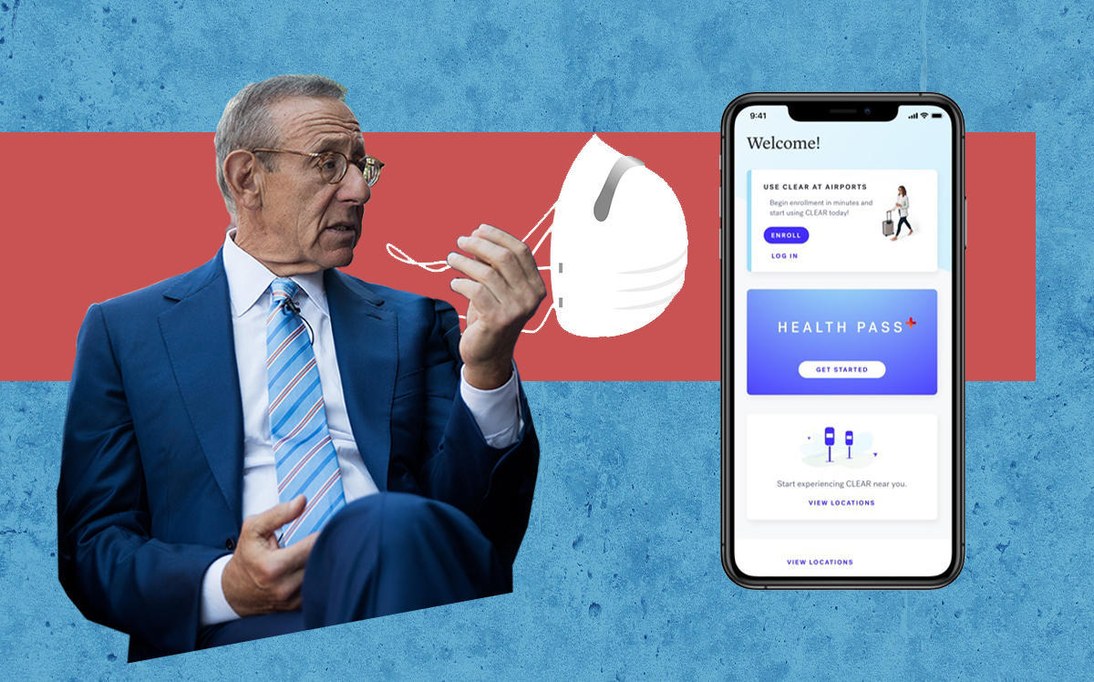 Related chairman Stephen Ross (Getty; iStock; Health Pass) 