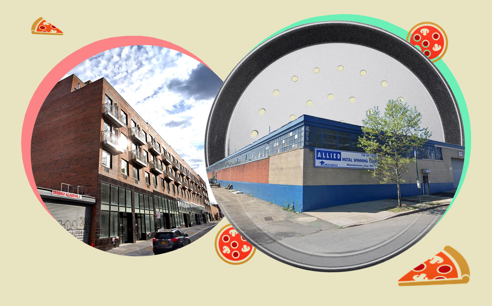 41 Haight Street in Flushing and 1290 Viele Avenue in Bronx (Google Maps; iStock)