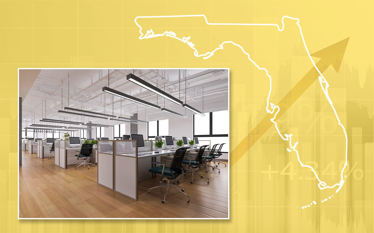 Despite record high office vacancies across South Florida, average asking rates hit new highs
