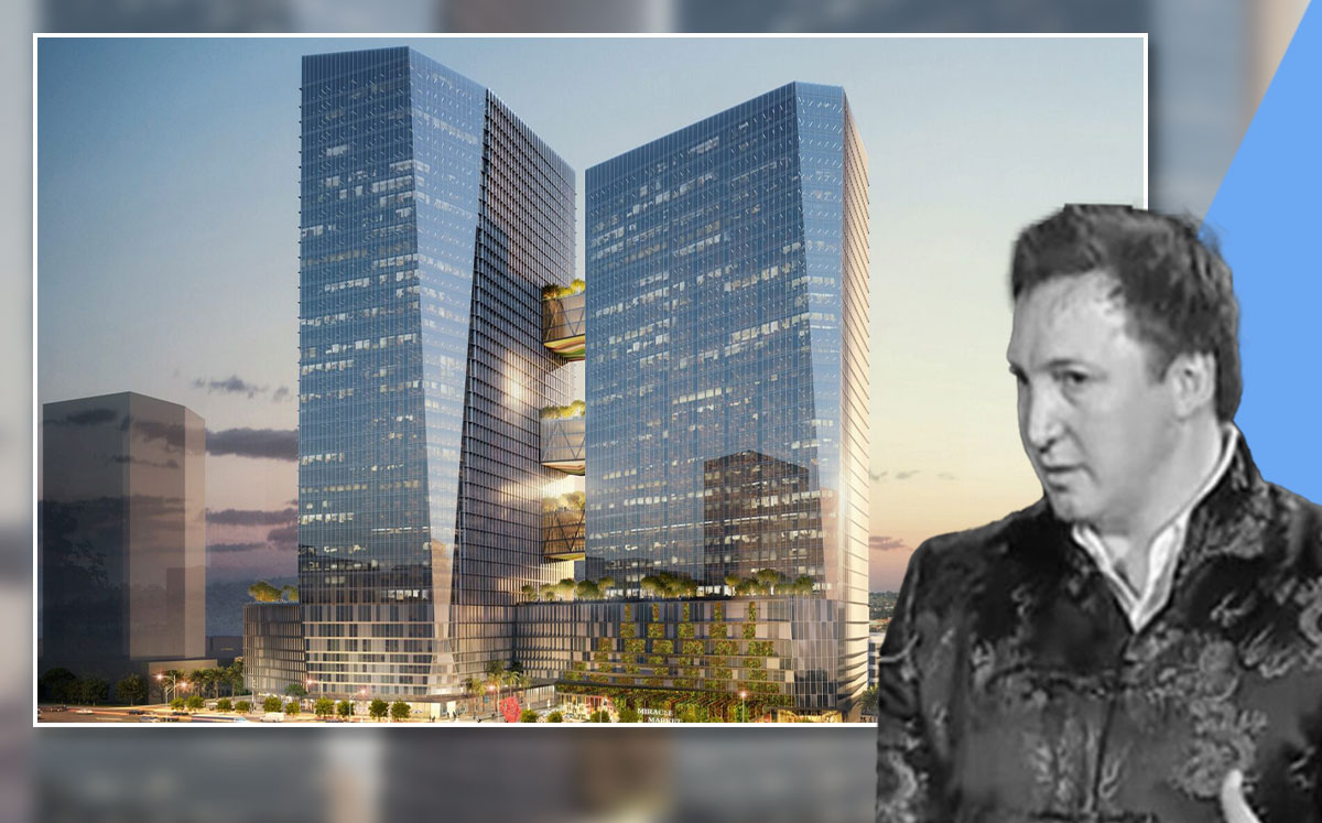 Onni Group’s Rossano De Cotiis and a Wilshire Courtyard rendering