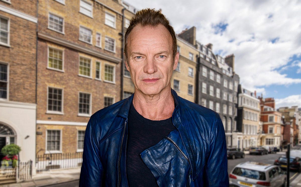 Sting and the house (Credit: Stefan Hoederath/Getty Images, and Beauchamp Estates)