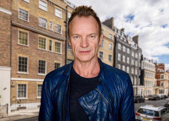 Sting and the house (Credit: Stefan Hoederath/Getty Images, and Beauchamp Estates)