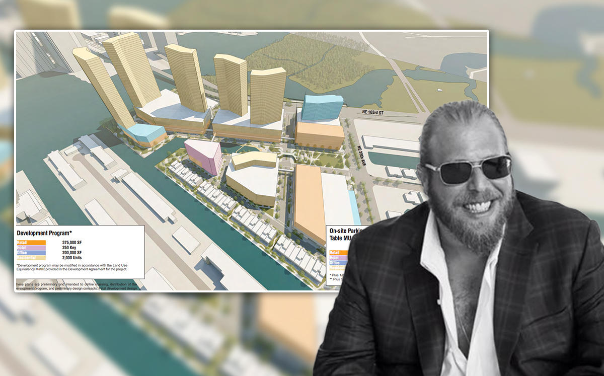 Gil Dezer and Intracoastal Mall rendering