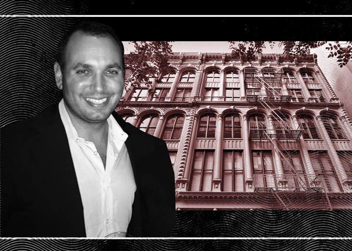 Magnum Real Estate's Ben Shaoul and 87 Leonard Street (Getty; StreetEasy)
