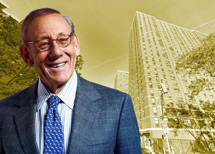 Related chairman Stephen Ross and 265-475 Cherry Street (Getty; Google Maps)