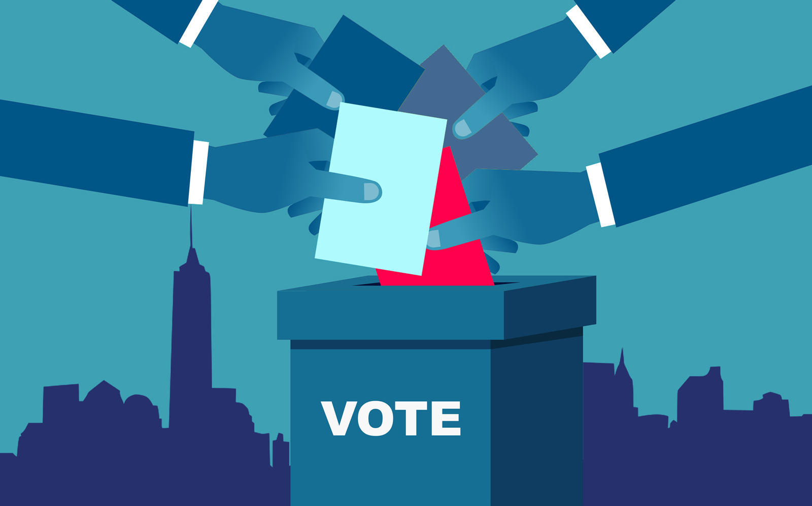 New York Democrats now lead in 39 races as the counting of mail-in ballots continues. (iStock)