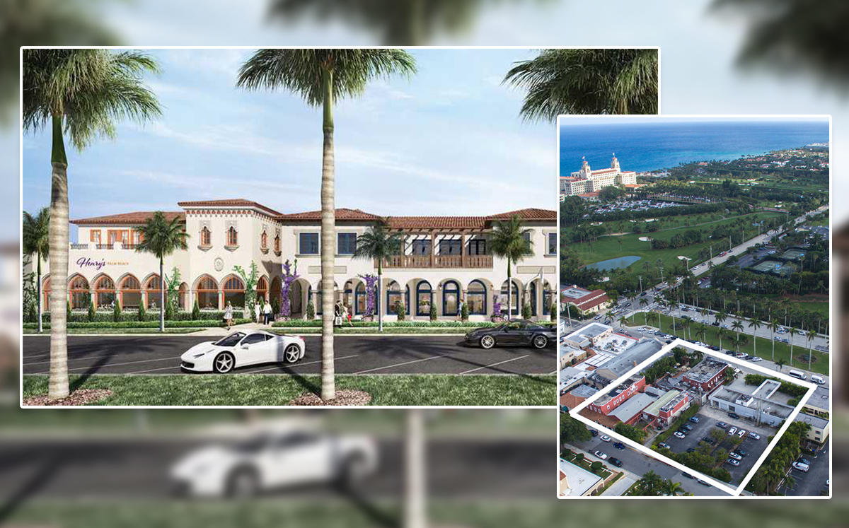 A rendering of Via Flagler by the Breakers, and the project site