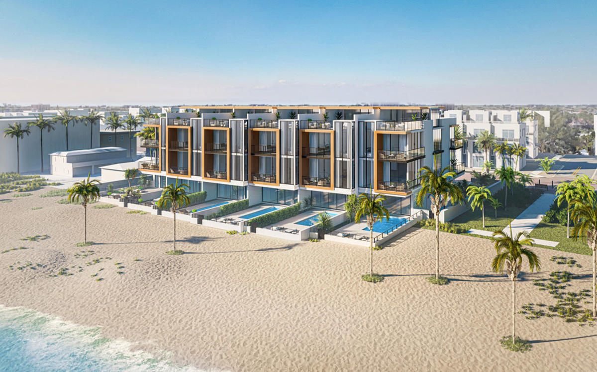 Rendering of The Ocean Six Terraces (Credit: Rex Nichols Architects)