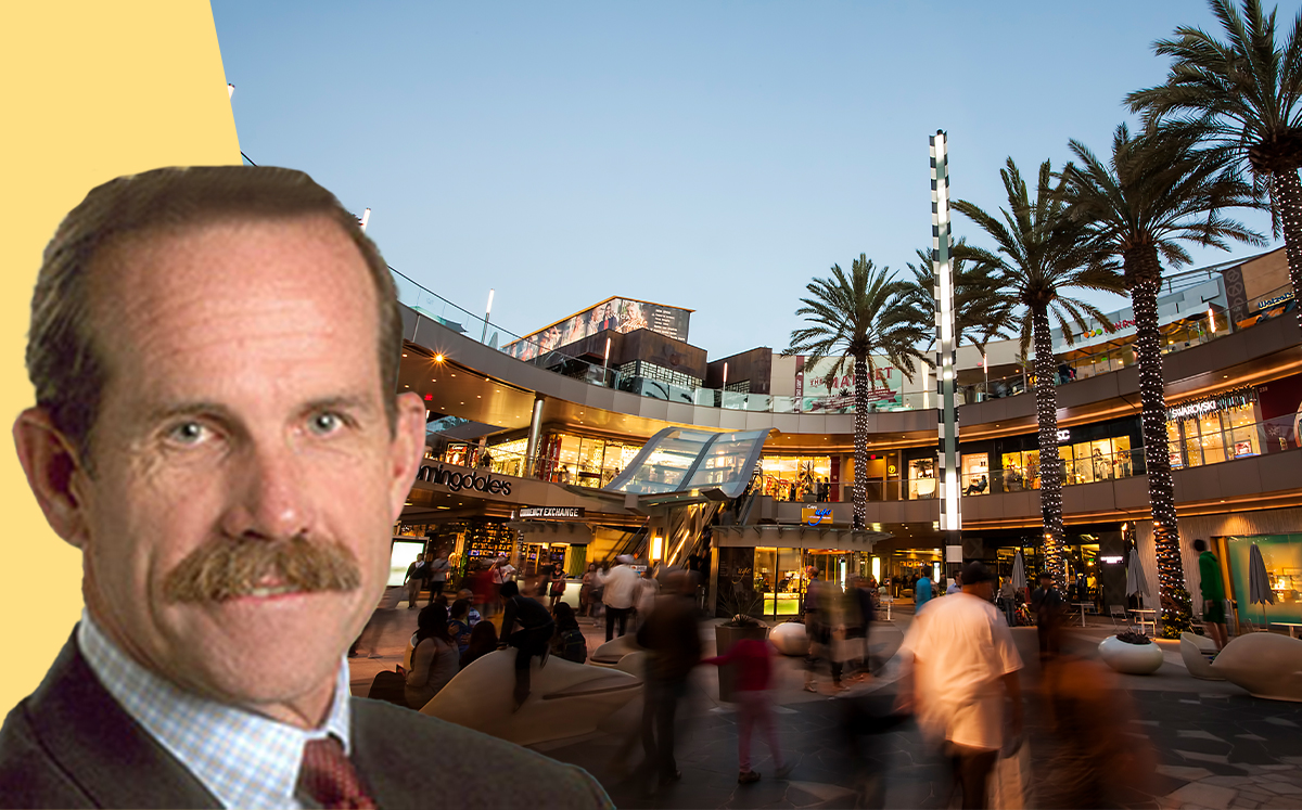 Macerich CEO Thomas O’Hern and Santa Monica Place mall