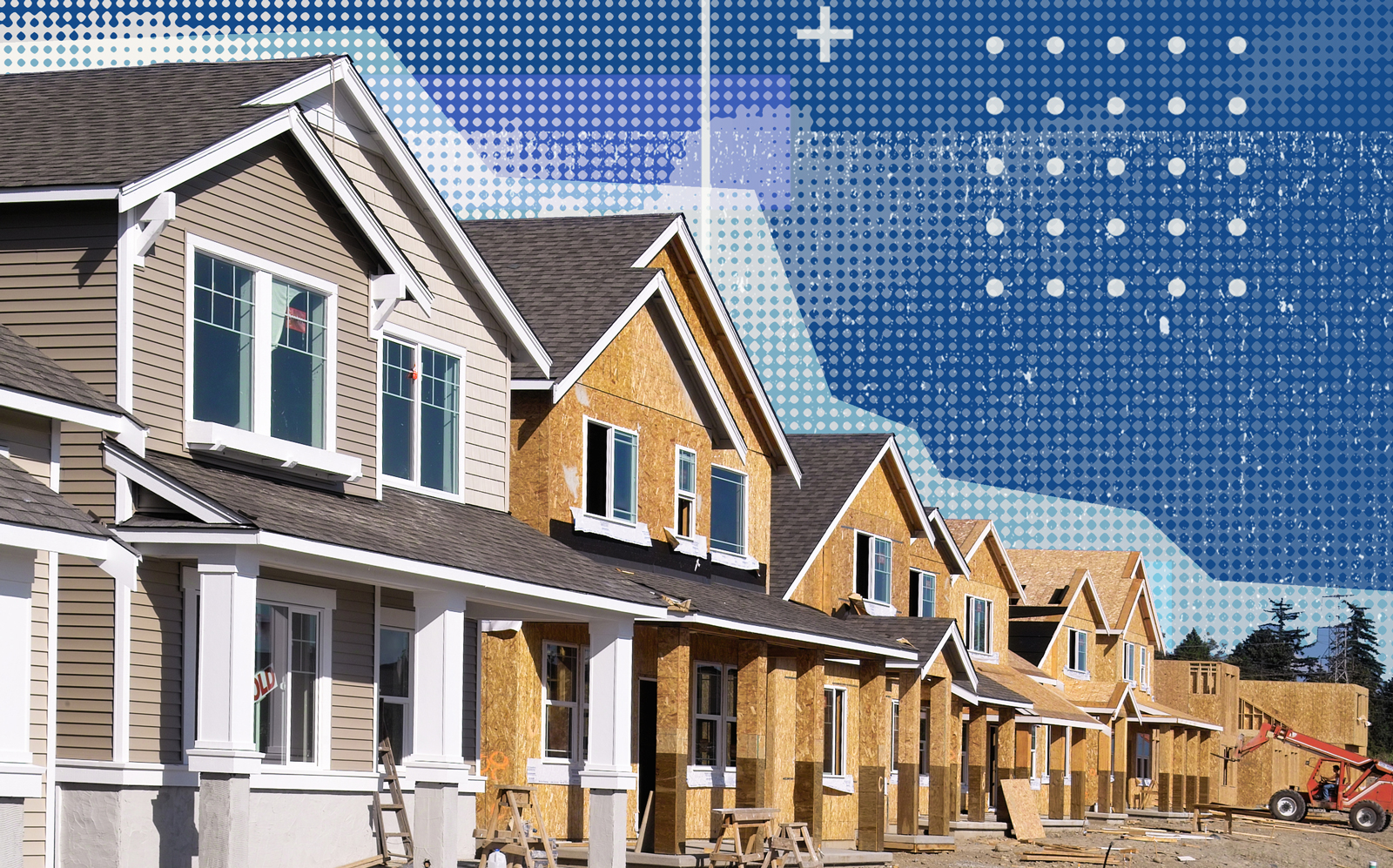 Residential construction accounted for 44% of spending in October. (iStock)