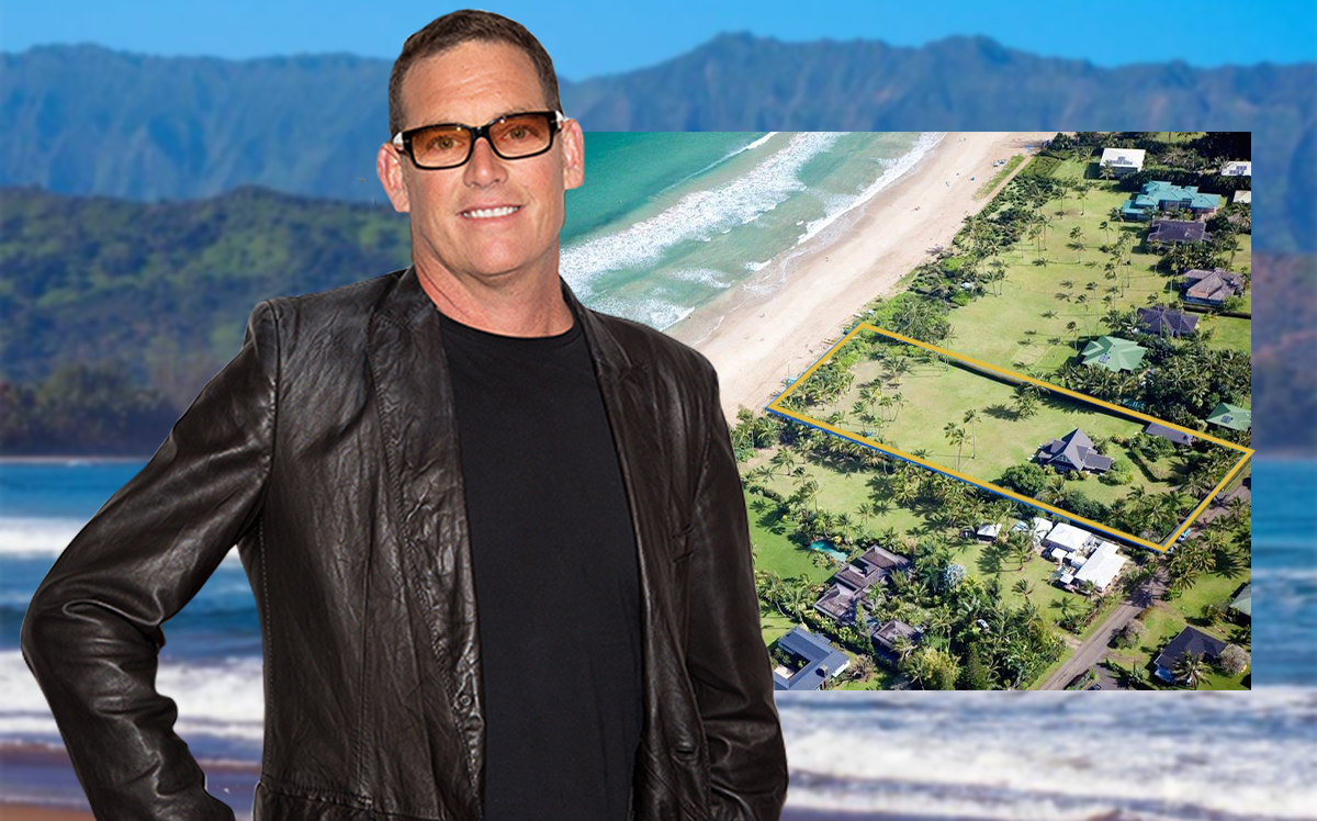 Mike Fleiss and his Hanalei home (Getty, Hawaii Life)