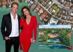 4404 North Bay Road with Cindy Crawford and Rande Gerber (One Sotheby's, Google Maps, Getty)
