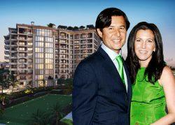Roger and Sloan Barnett and Palazzo Della Luna (Getty)