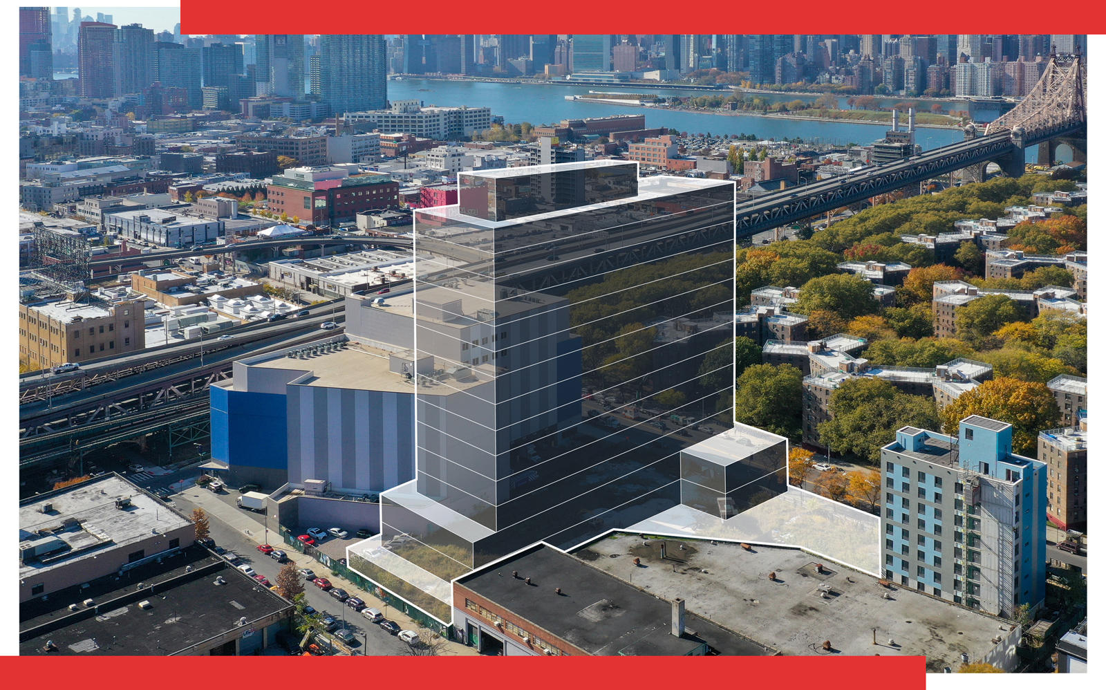 A rendering of the site at 41-50 21st Street in Long Island City (Rendering via FX Collaborative)
