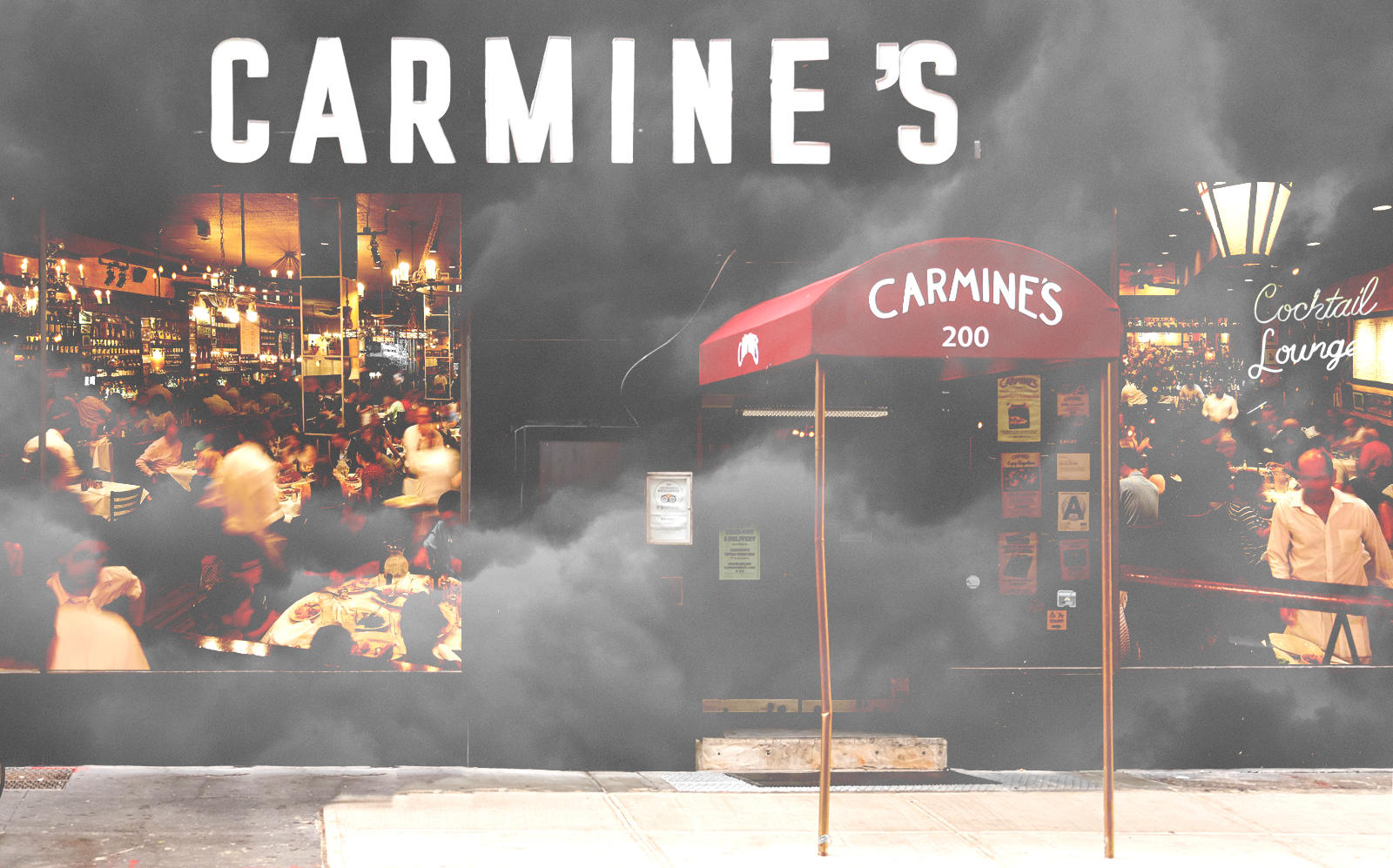 Carmine’s battles landlord over unpaid rent. (Getty, Carmine's)