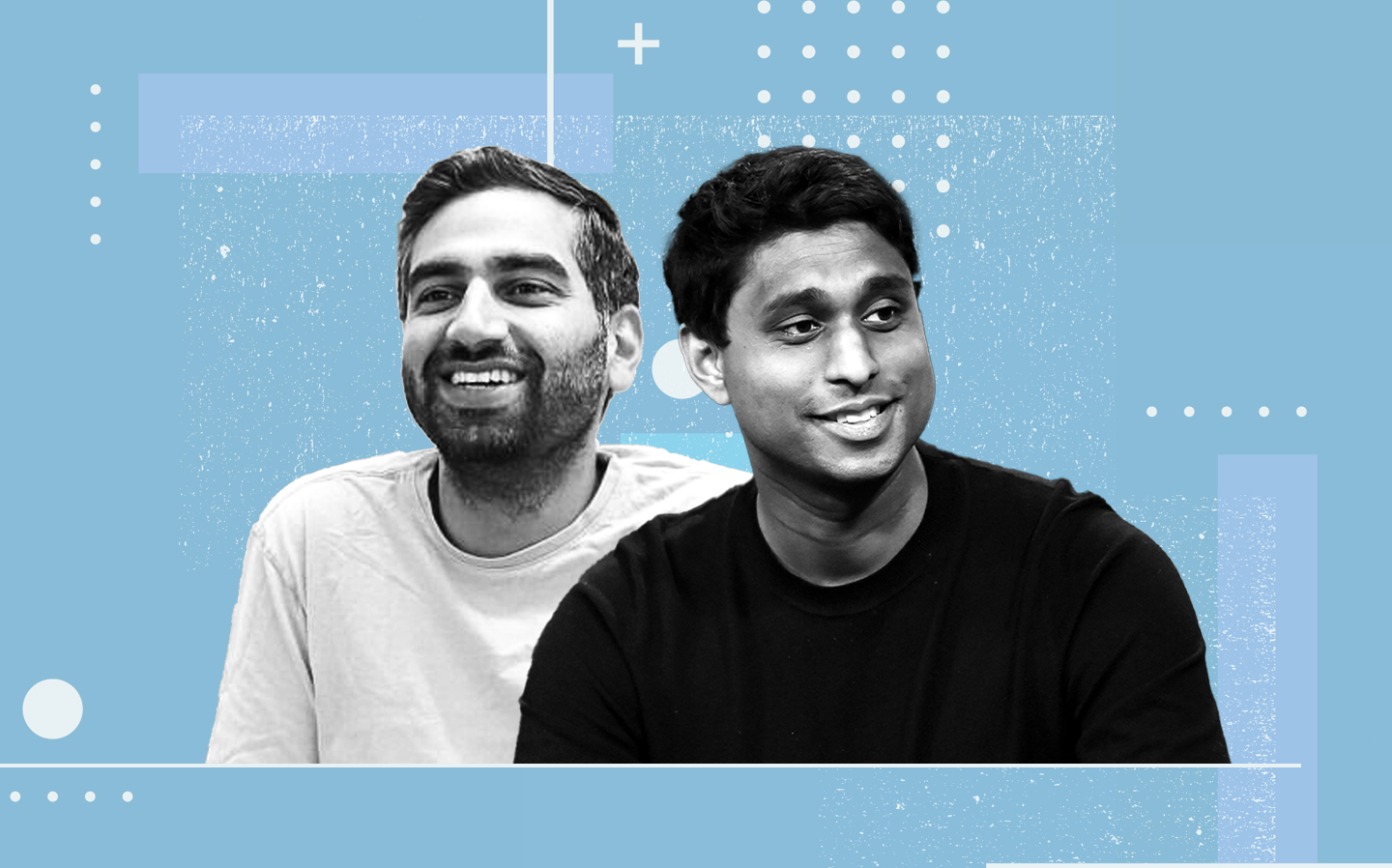 Rhino co-founders Parvaag Sarva and Ankur Jain (Getty; LinkedIn)