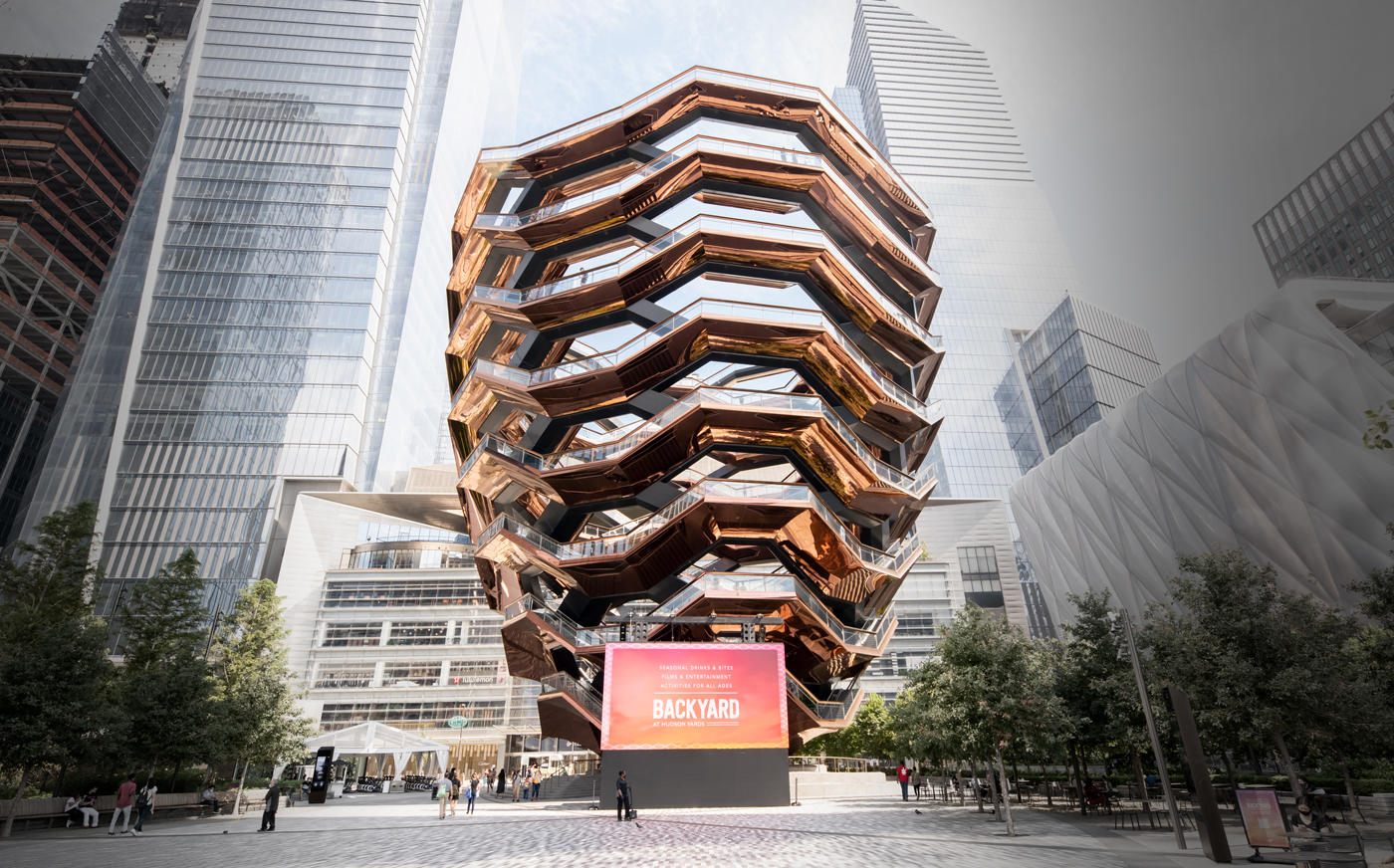 The Vessel at Hudson Yards (Getty)