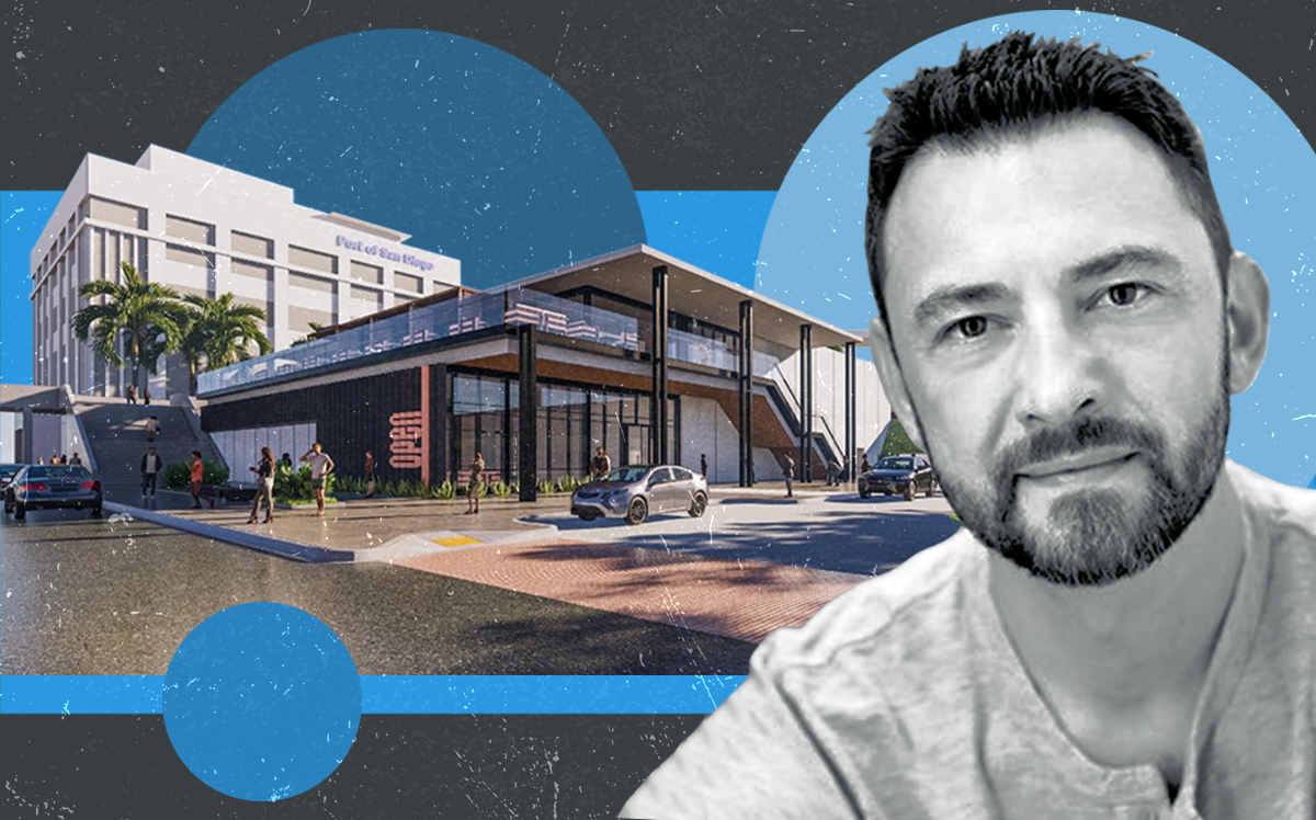 Stay Open CEO Steve Shpilsky and a rendering of the project (Linkedin, Stay Open)