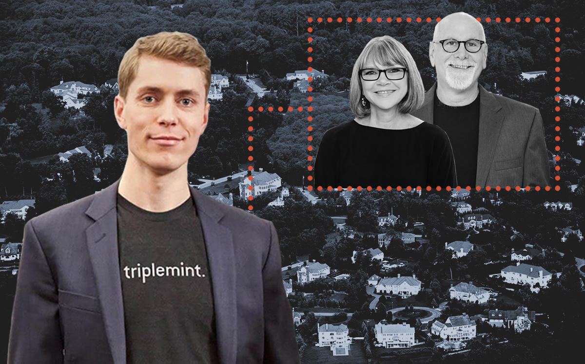 Triplemint CEO David Walker with Carol Marrone and Owen Berkowitz (iStock)