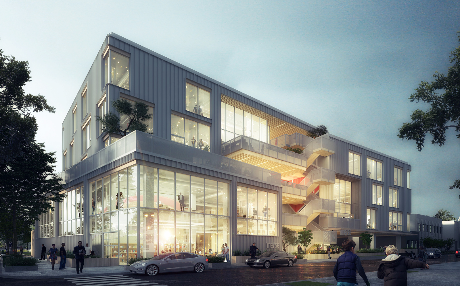 Rendering of the Melrose + Seward project. (Bardas)