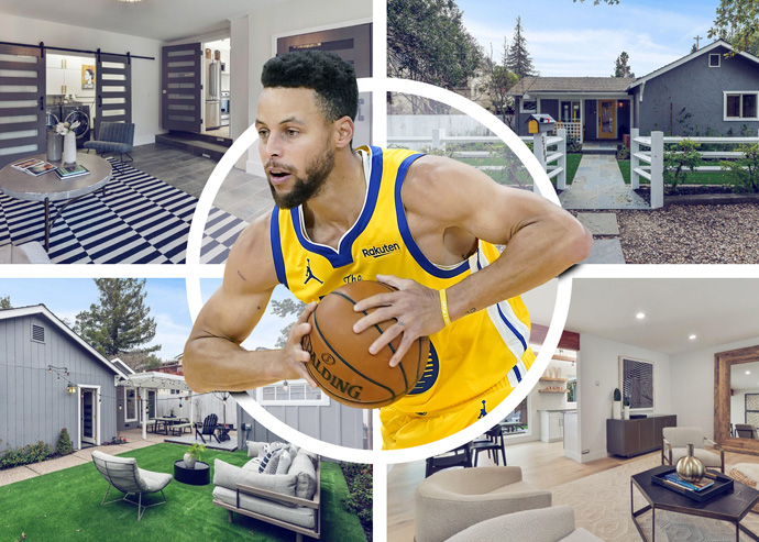 stephen curry home
