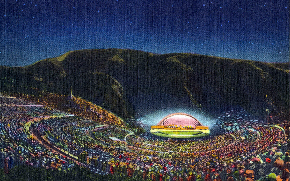 Illustration of the Hollywood Bowl (Getty)