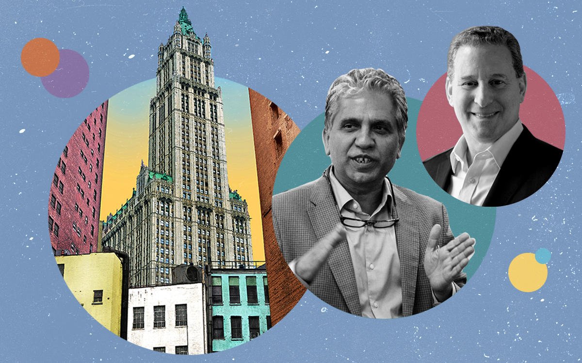 Woolworth Tower with Rudra Pandey and Alchemy Properties' Ken Horn (Getty, Wikipedia Commons)