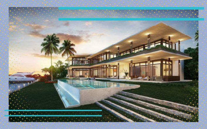 A rendering of 186 Bal Bay Drive (Borges + Associates)