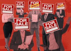 There are more agents than homes for sale