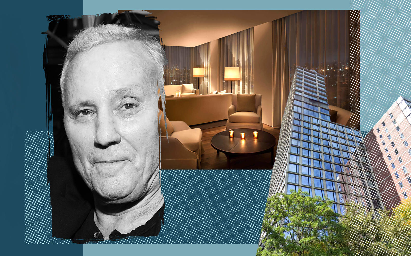 Ian Schrager and the Public Hotel at 215 Chrystie Street (Getty, Google Maps, Public Hotel)