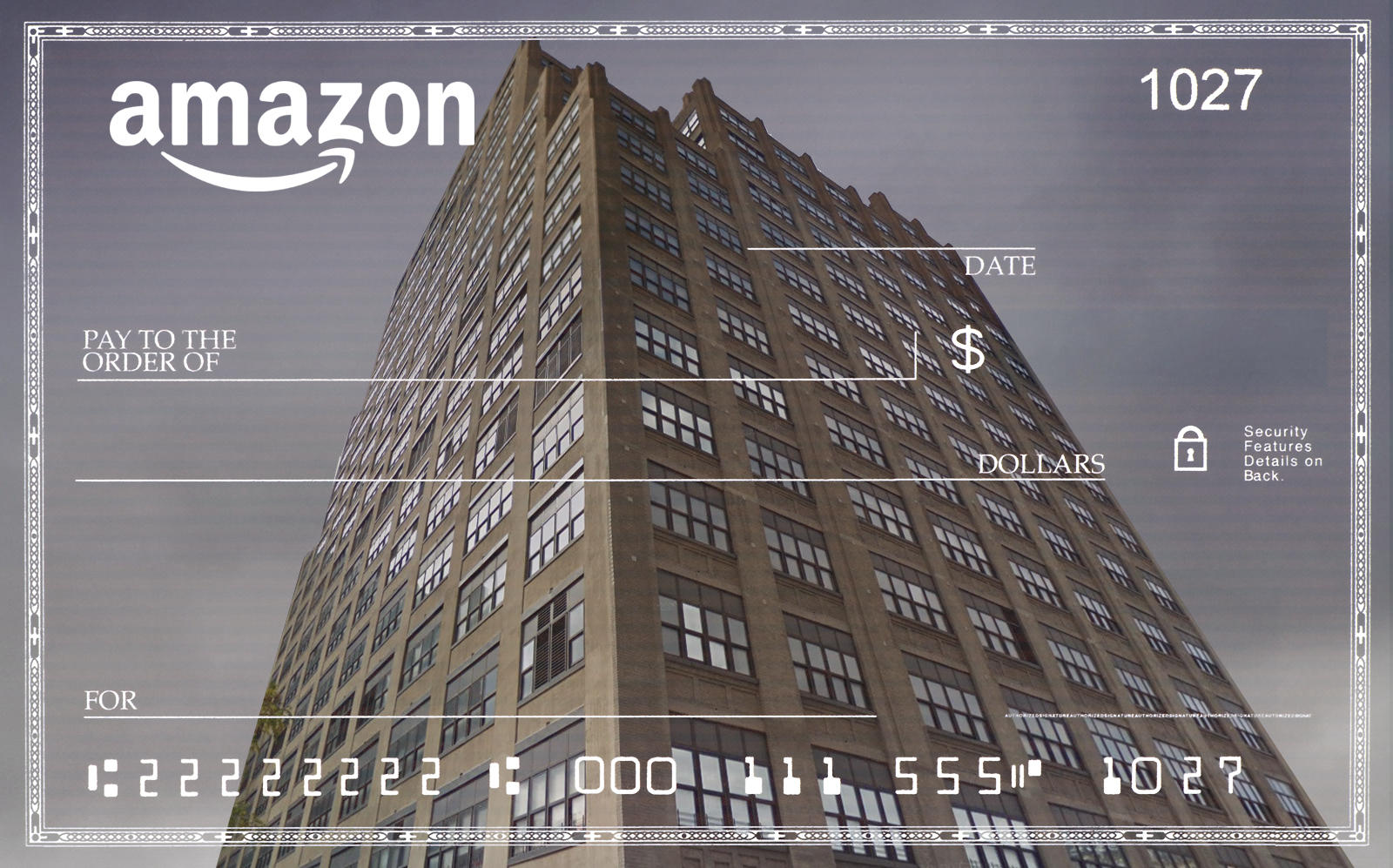 Amazon leases half of the building. (Google Maps, Getty)
