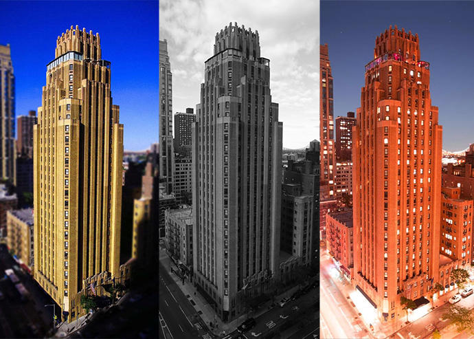 The luxury Beekman Tower in Midtown East is now worth nearly half its $146 million valuation from 2018. (Beekman Tower)
