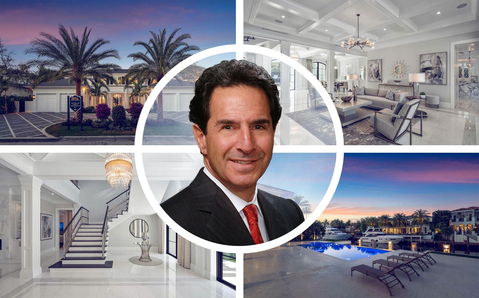Charles Talanian sold his home in Boca’s Royal Palm Yacht & Country Club. (C. Talanian Realty Co. Royal Palm)