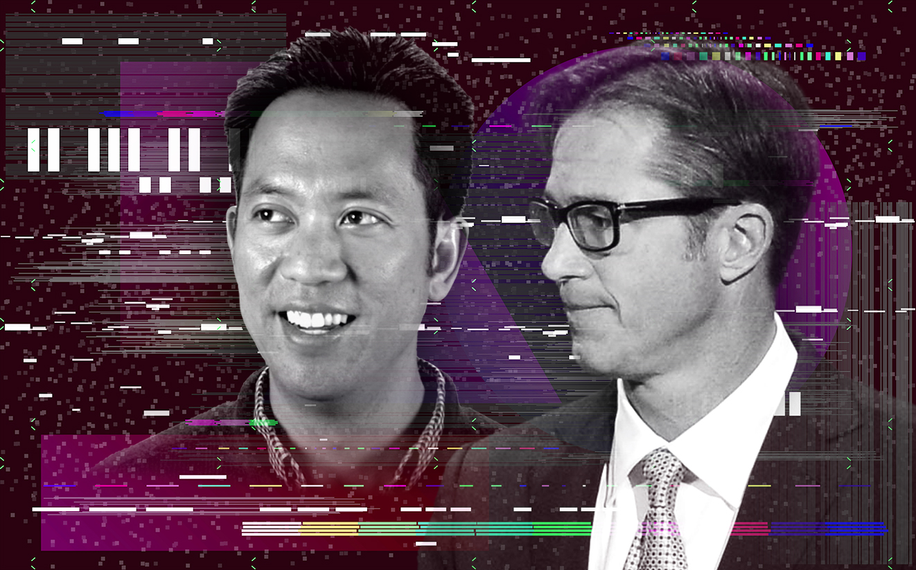 Opendoor CEO Eric Wu and Zillow CEO Richard Barton (Wu via Resolute Ventures, Barton via Getty)