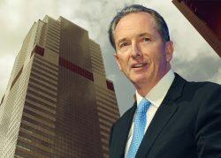 Morgan Stanley’s James P. Gorman and their Broadway headquarters. (Getty)